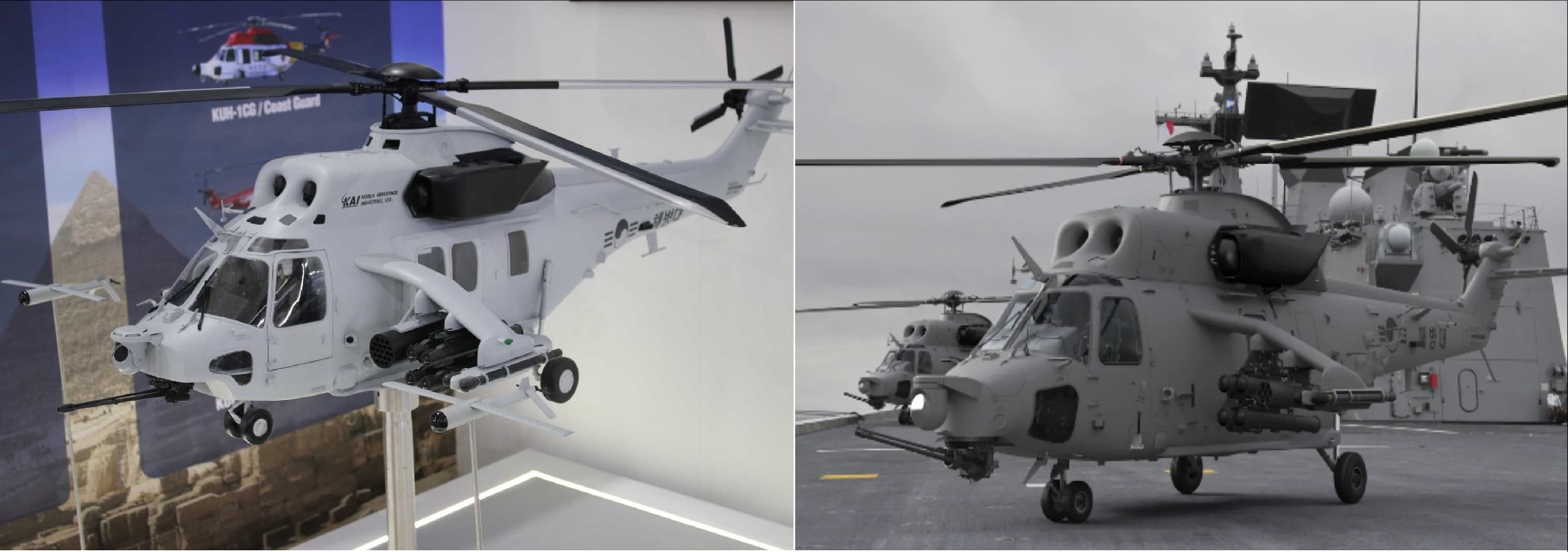 South Korea Unveils MAH-1 Attack Helicopter With New ALE Drone System for Coastal Strike