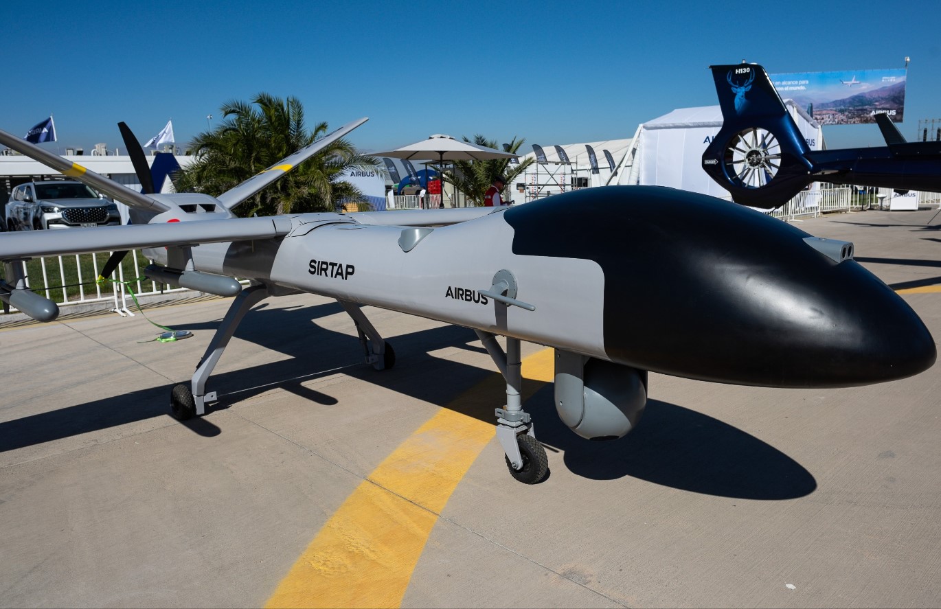 Airbus Unveils SIRTAP High-End Tactical Drone with 2,000 km Range at FIDAE 2026 in Chile