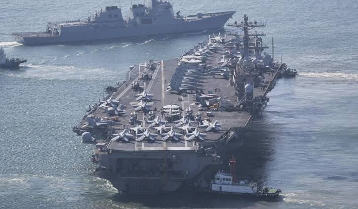 Oldest Active U.S. Carrier USS Nimitz Continues Caribbean Deployment Near Cuba After Service Life Extension to 2027
