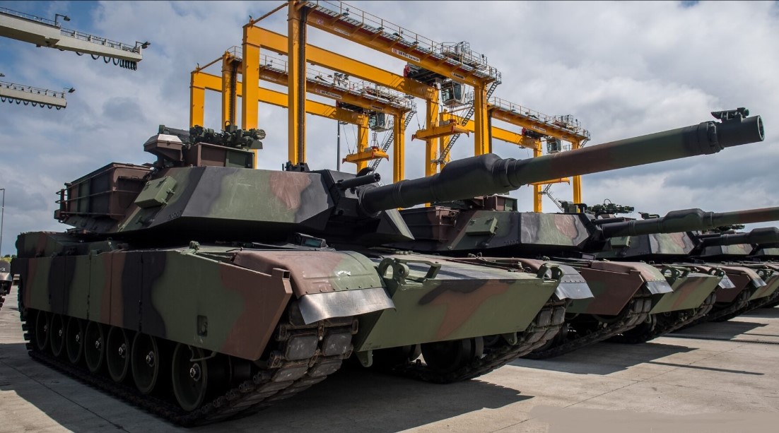 United States Delivers First Batch of Advanced M1A2 SEPv3 Abrams Tanks to Poland