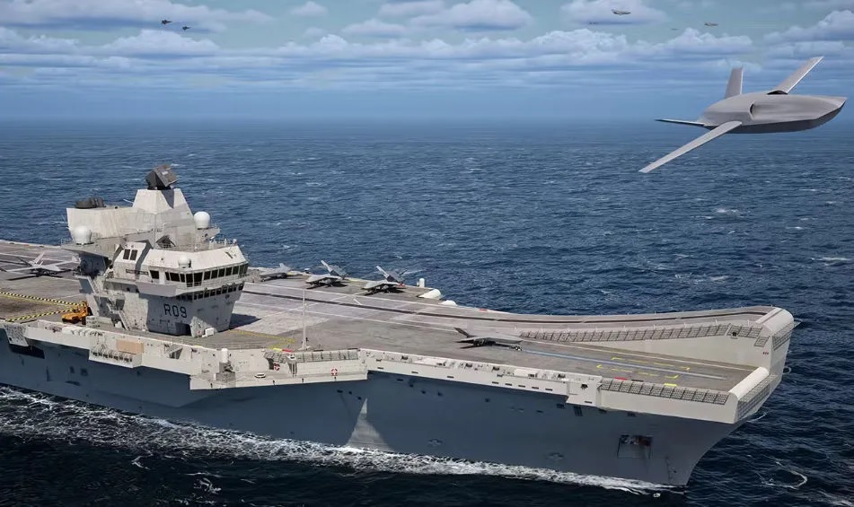 UK Launch “Project Vanquish” to Develop Carrier-Based Jet-powered UAV Fleet to Support F-35B for the Royal Navy