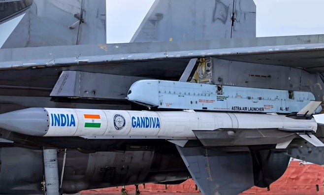 DRDO Begins Su-30MKI Integration and Captive Flight Trials of Astra Mk-III Gandiva Missile