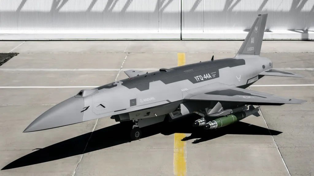 Anduril Conducts Ground Fit-Checks of Air-to-Ground Weapons on YFQ-44A Fury