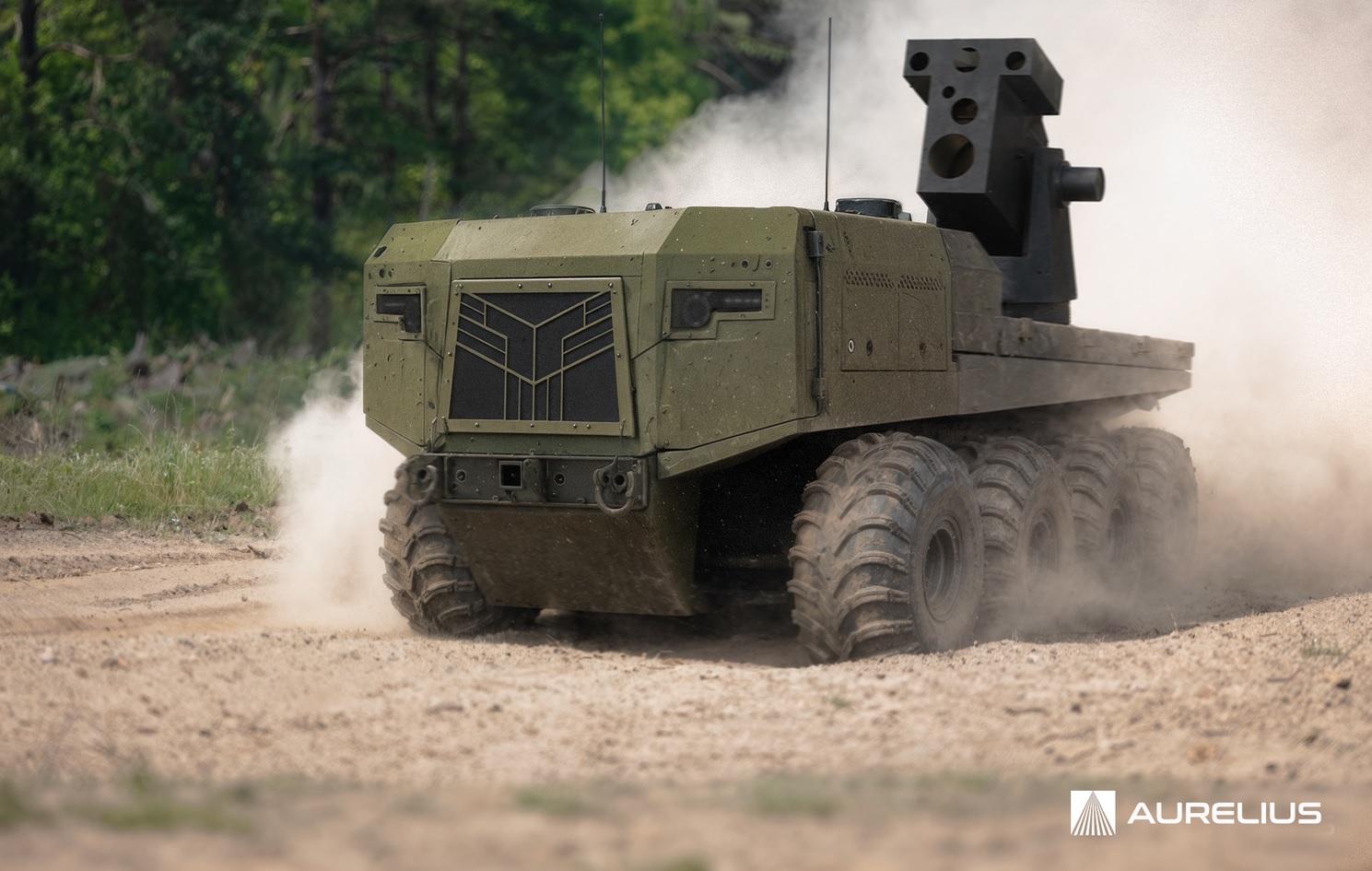 Aurelius Systems Partners With American Rheinmetall to Integrate Laser Counter-Drone System on Robotic Combat Vehicles