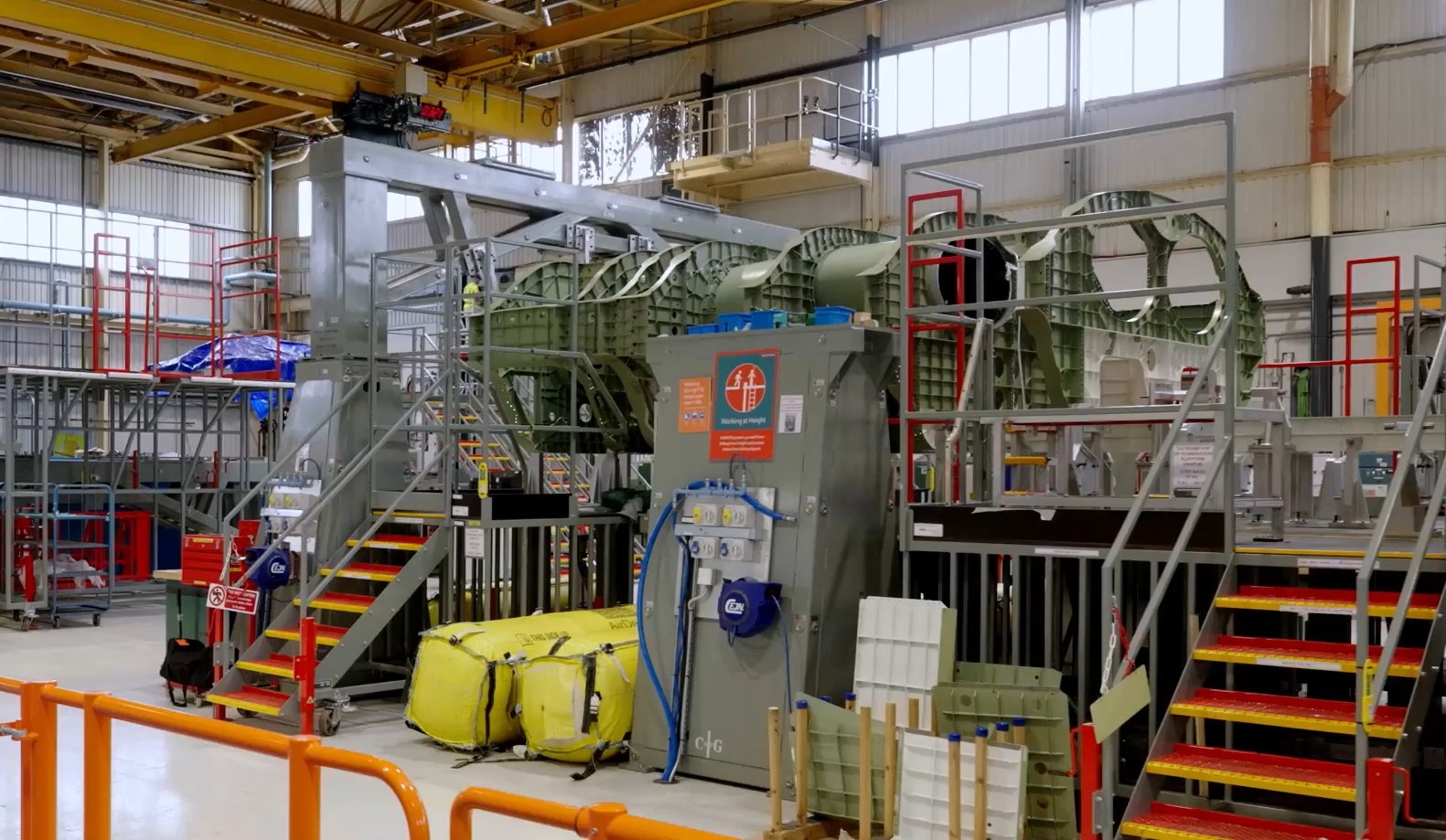 BAE Systems Releases New Footage Showing UK&rsquo;s Combat Air Flying Demonstrator Under Construction