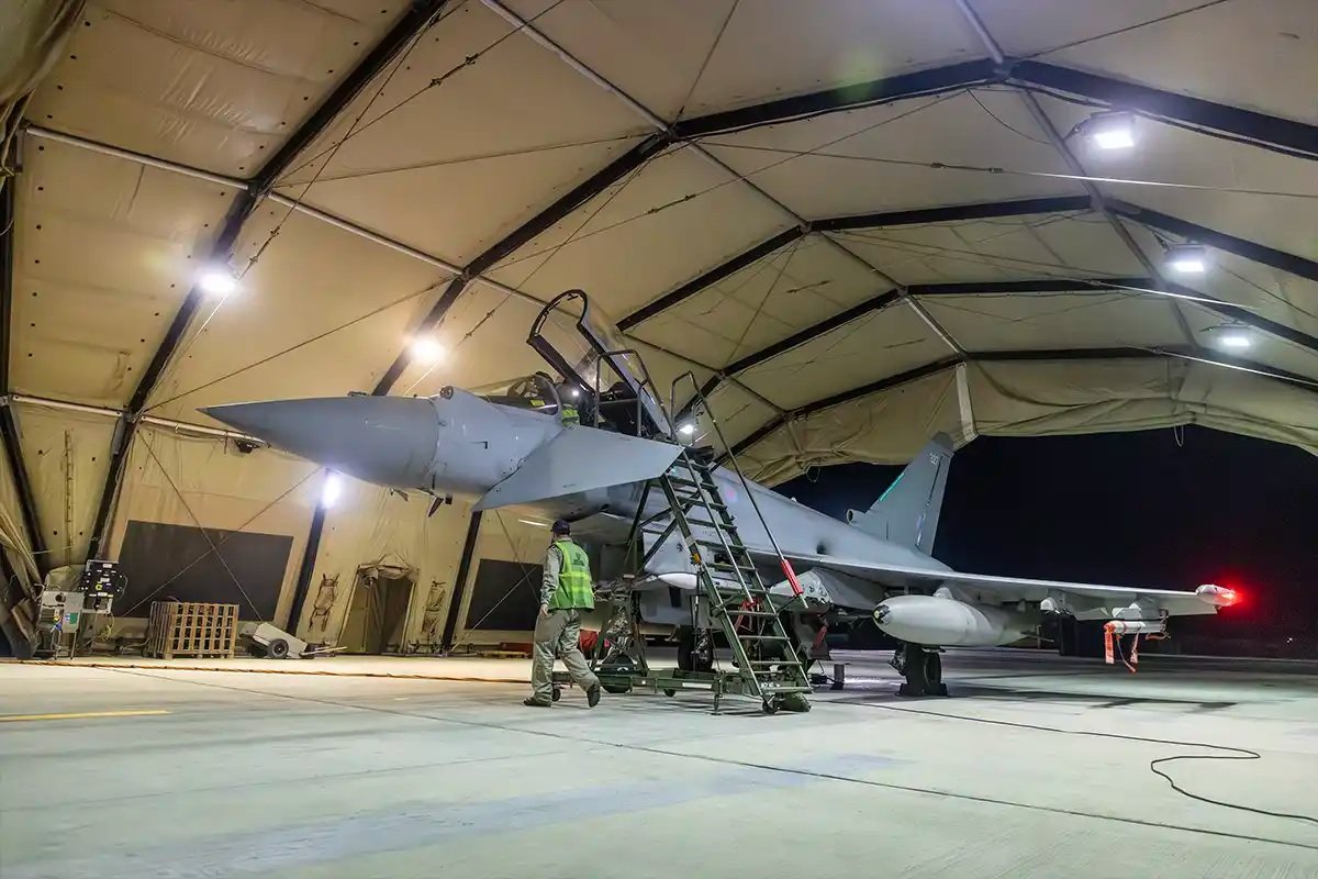 UK commits another &pound;1.1 billion to upgrade and sustain Eurofighter Typhoon fleet into the 2040s