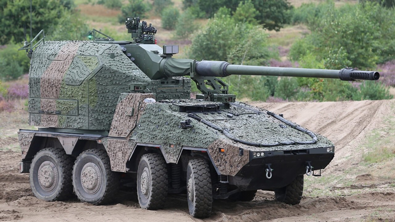 British Army Awards Rheinmetall Contract to Supply Weapon Systems for 72 RCH 155 Artillery Systems