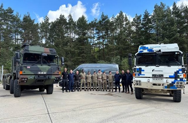 British Army Successfully Completes First HX Autonomous Convoy Training with Rheinmetall