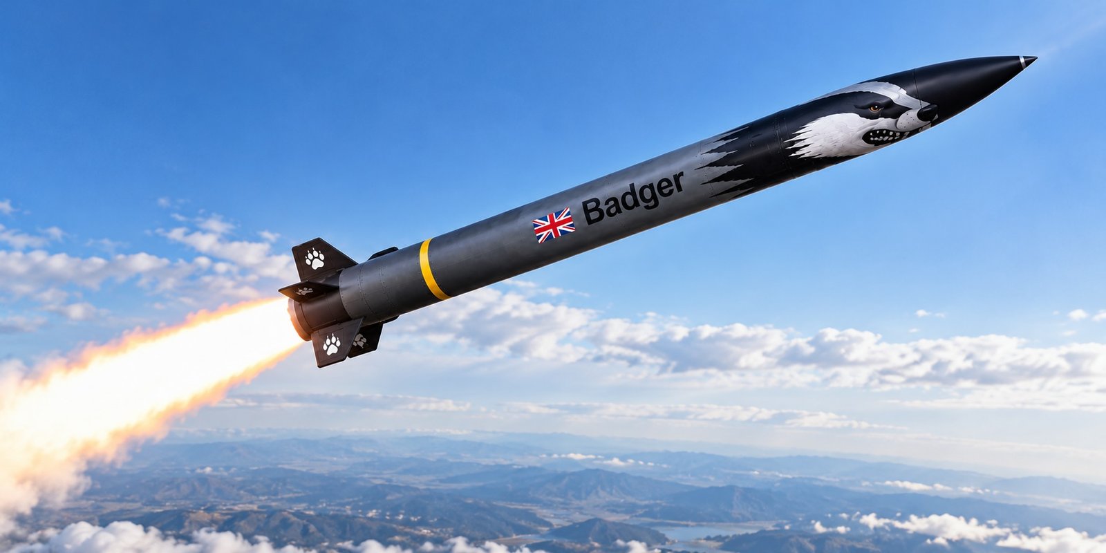 British Startup Cody Aerospace Unveils Badger Mk1 Ground-Launched Strike Missile with Up to 160 km Range