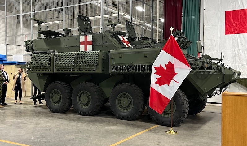 Canada Approves $2 Billion Purchase of 190 Armoured Combat Support Vehicles
