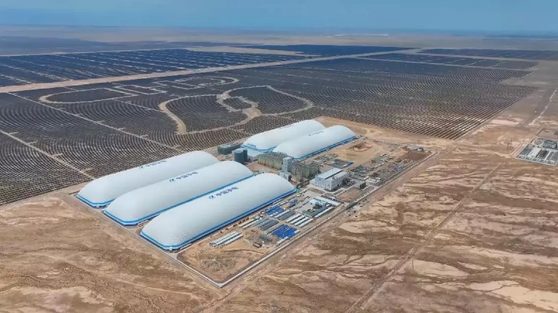 China Connects 100-MW CO2 Energy Storage Facility to Grid, Advances Fusion and Pumped Storage
