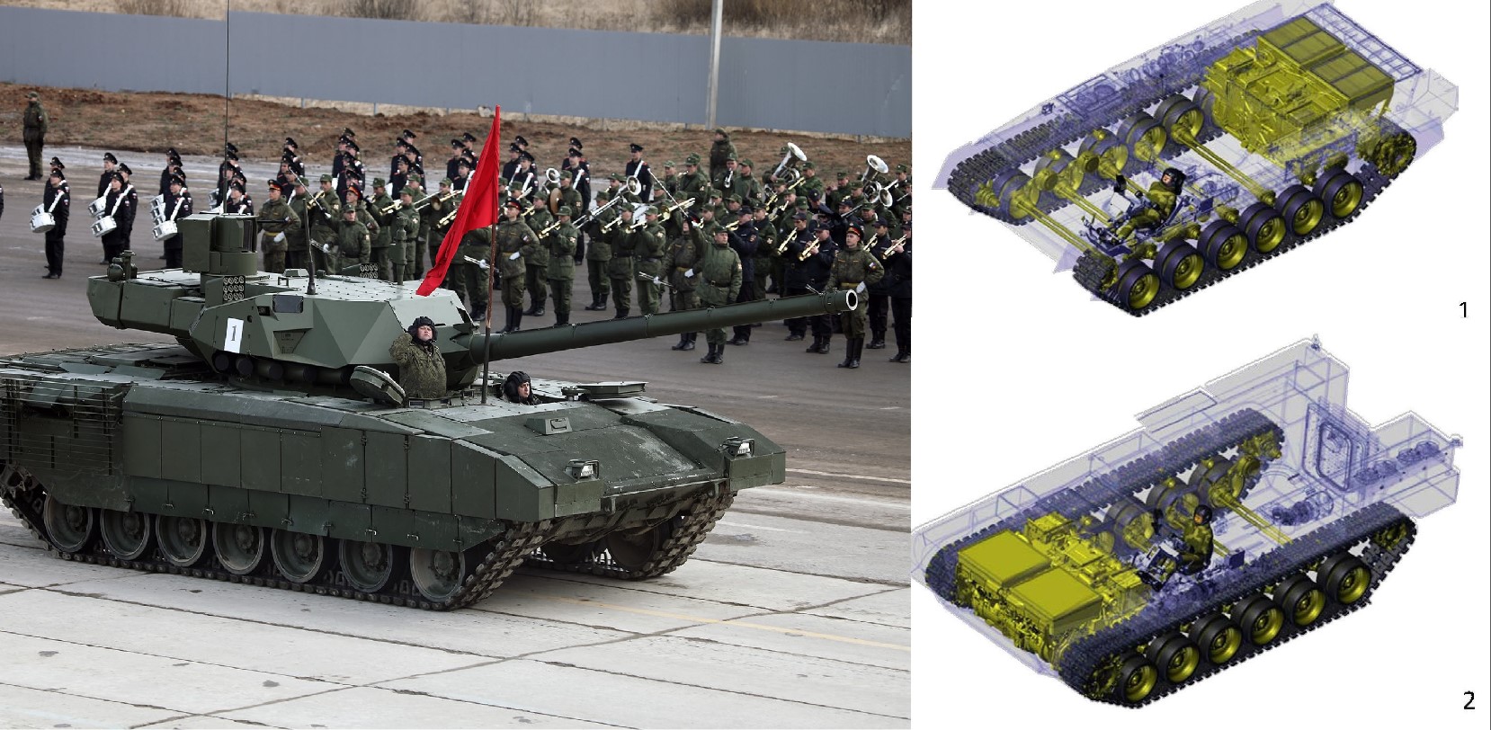 Development Changes Forced Russia\'s T-14 Armata Into Larger Seven-Wheel Design