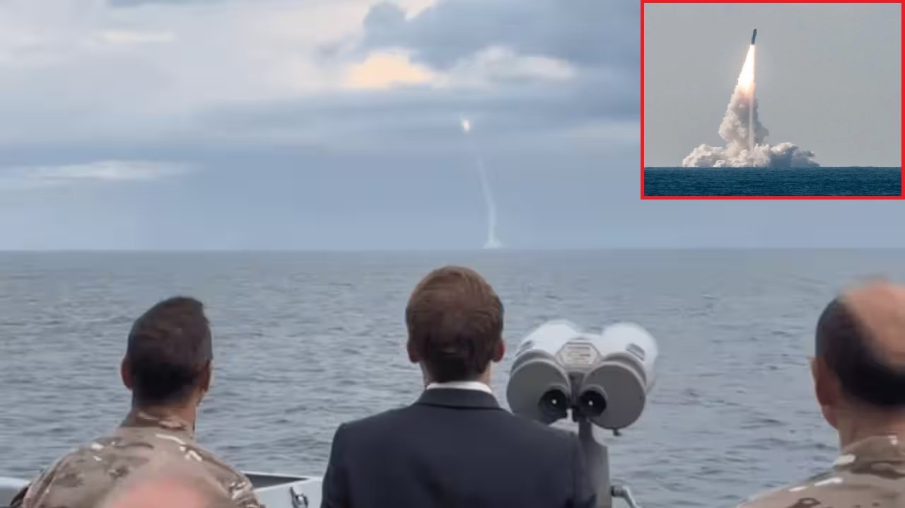 France Conducts Maiden Test of Upgraded M51.3 Ballistic Missile from Submarine