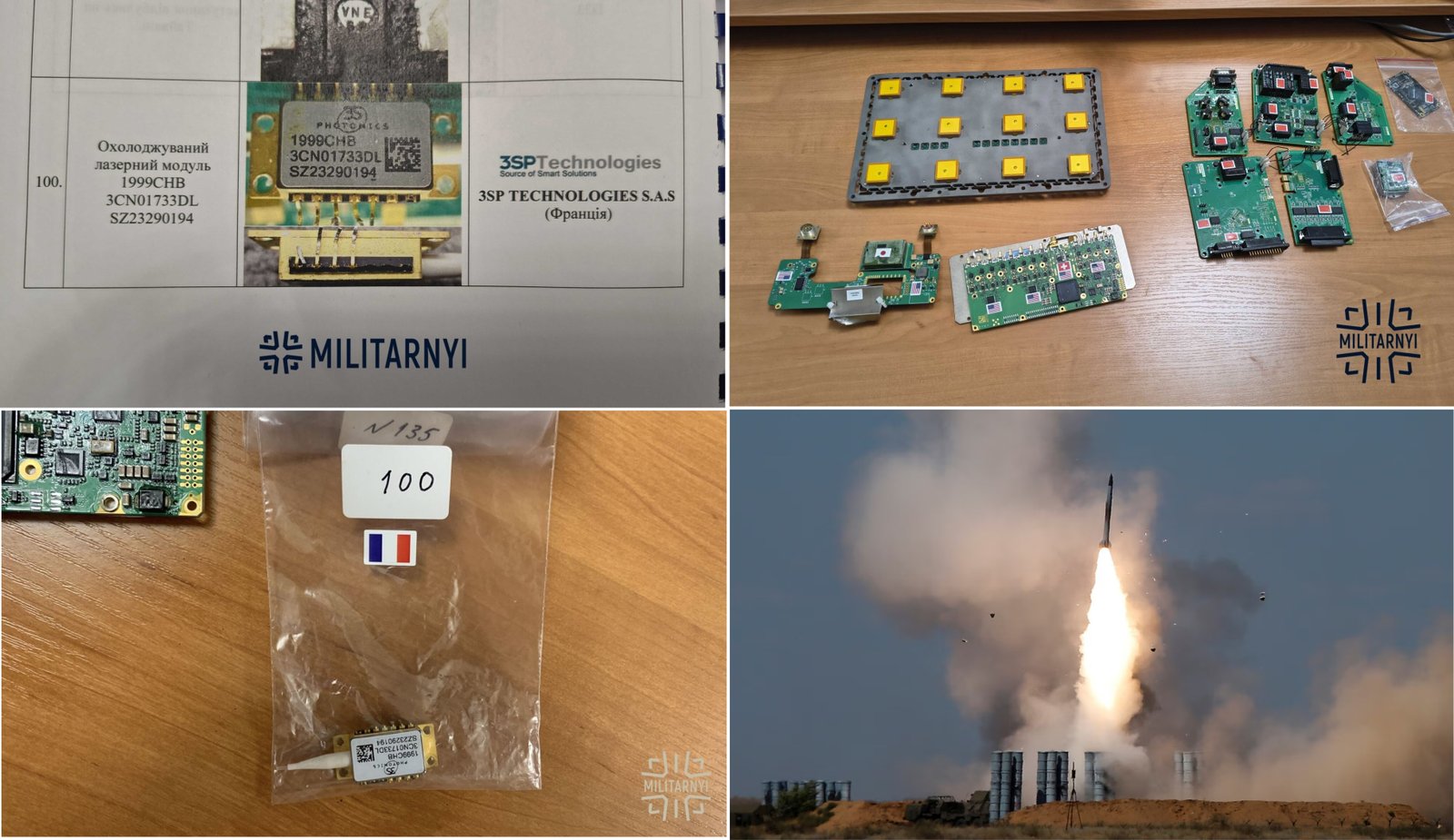 French Laser and U.S. Components Found in Russian RM-48U Ballistic Missiles