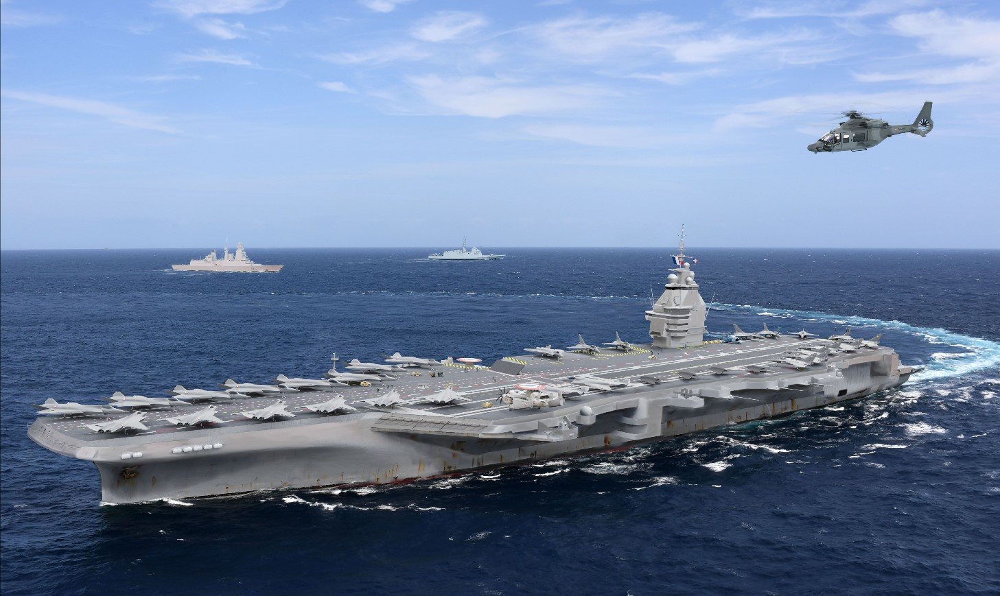 French Lawmakers Urge Order of Second France Libre-Class Next-Generation Aircraft Carrier by 2029