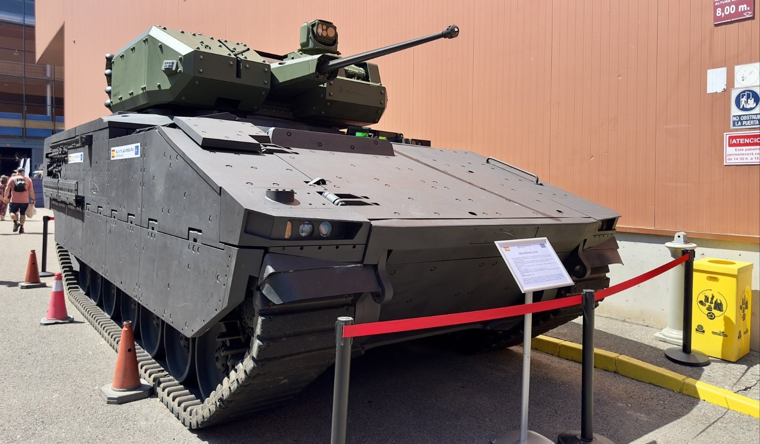 GDELS and Valhalla Unveil ASCOD 42 Combat Vehicle With MANGART 30 Anti-Drone Turret