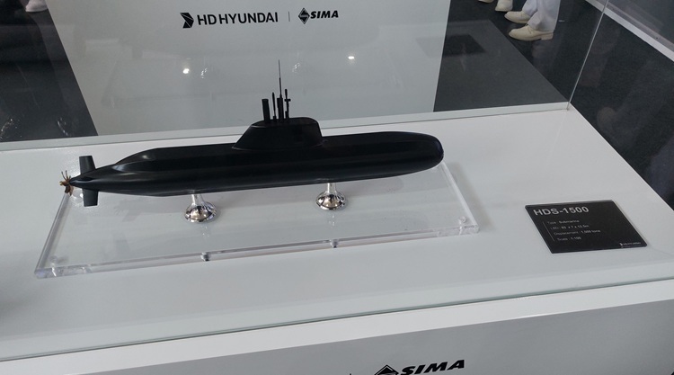 HD Hyundai and Peru's SIMA Complete Basic Design of HDS-MGP Next-Generation Submarine