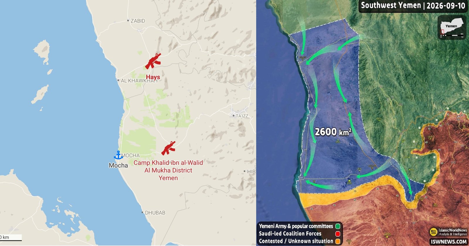 Houthi Forces Capture Strategic Red Sea Port City of Mocha Following Government Withdrawal