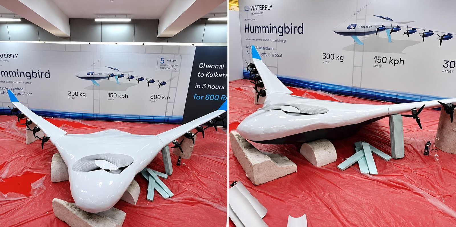 IIT Madras Startup Waterfly Technologies Plans December Ocean Trial of Hummingbird Electric WIG Craft