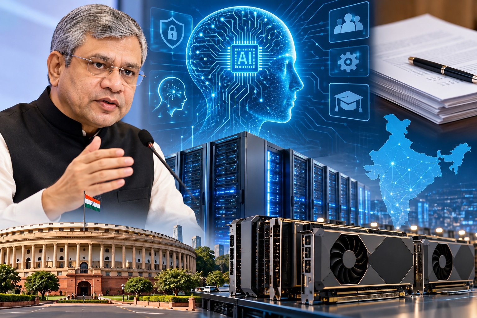 India to Release AI Regulation Paper Within 30 Days, Add 10,000 GPUs Under IndiaAI Mission