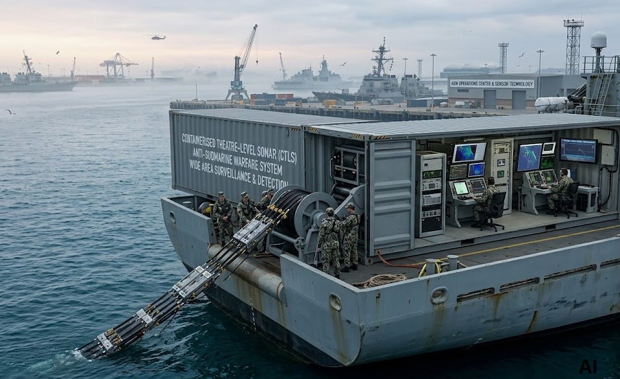 Indian Navy Issues RFI for Containerised Theatre Level Sonar to Expand Anti-Submarine Warfare