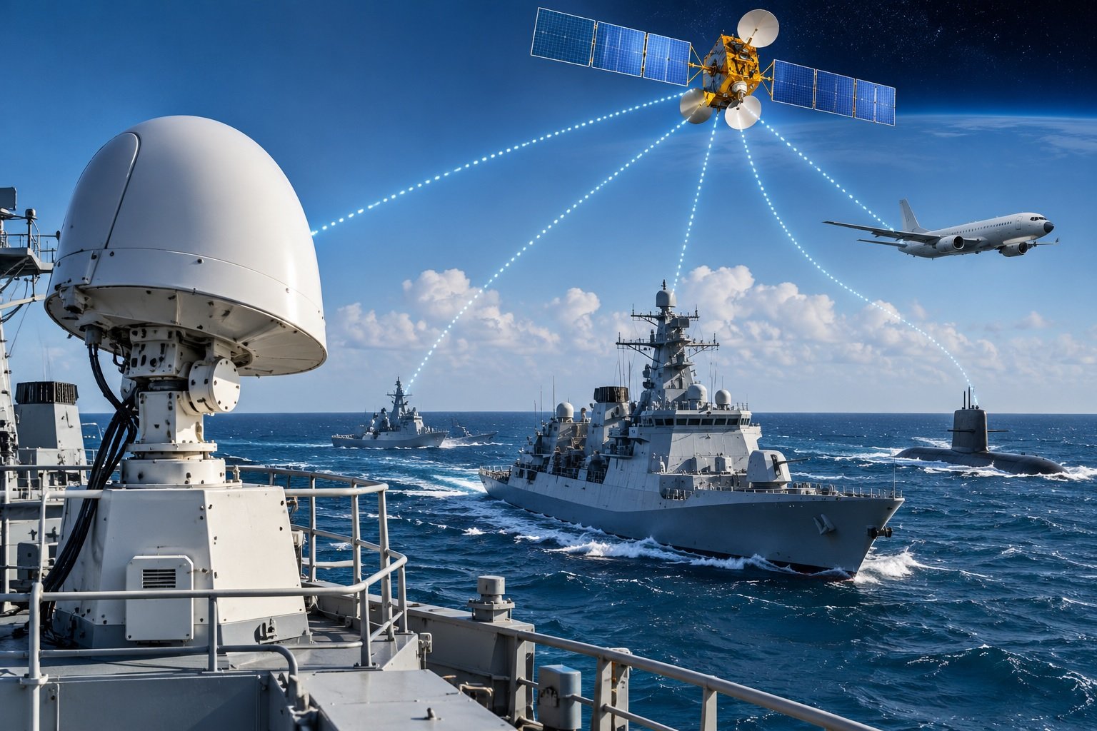 Indian Navy to Replace Ageing Israeli-Origin SATCOM Terminals With Indigenous &lsquo;Rukmini&rsquo; Systems
