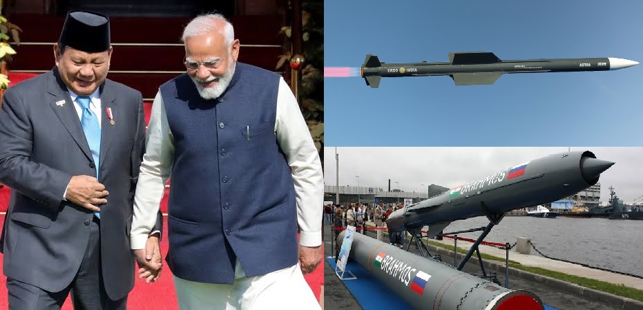 Indonesia Becomes First Foreign Buyer of India's Astra Mk-1 Missile, Signs BrahMos Deal