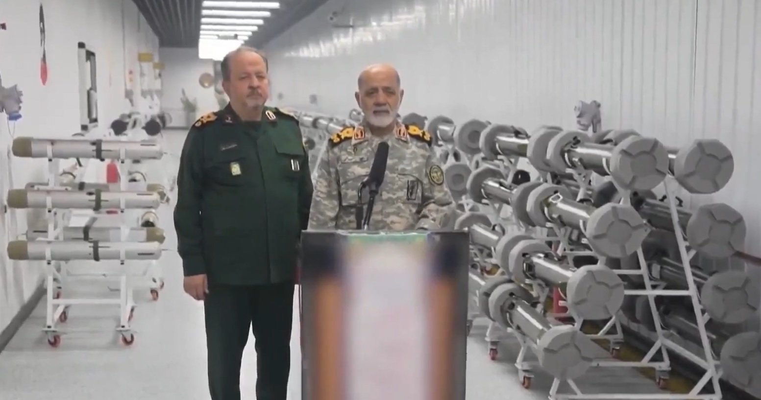 Iran Reveals Underground Weapons Manufacturing Facility for First Time on State TV