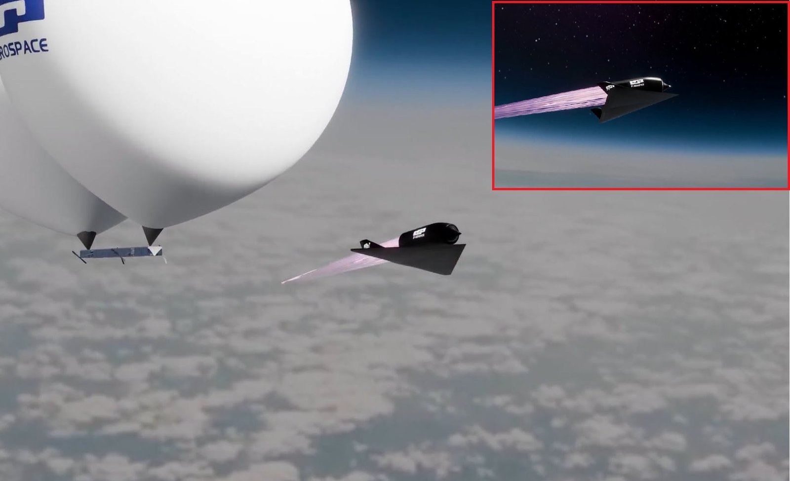 JP Aerospace Reveals Hazel Air-Launched Space Vehicle Concept From SuperTandem Airship