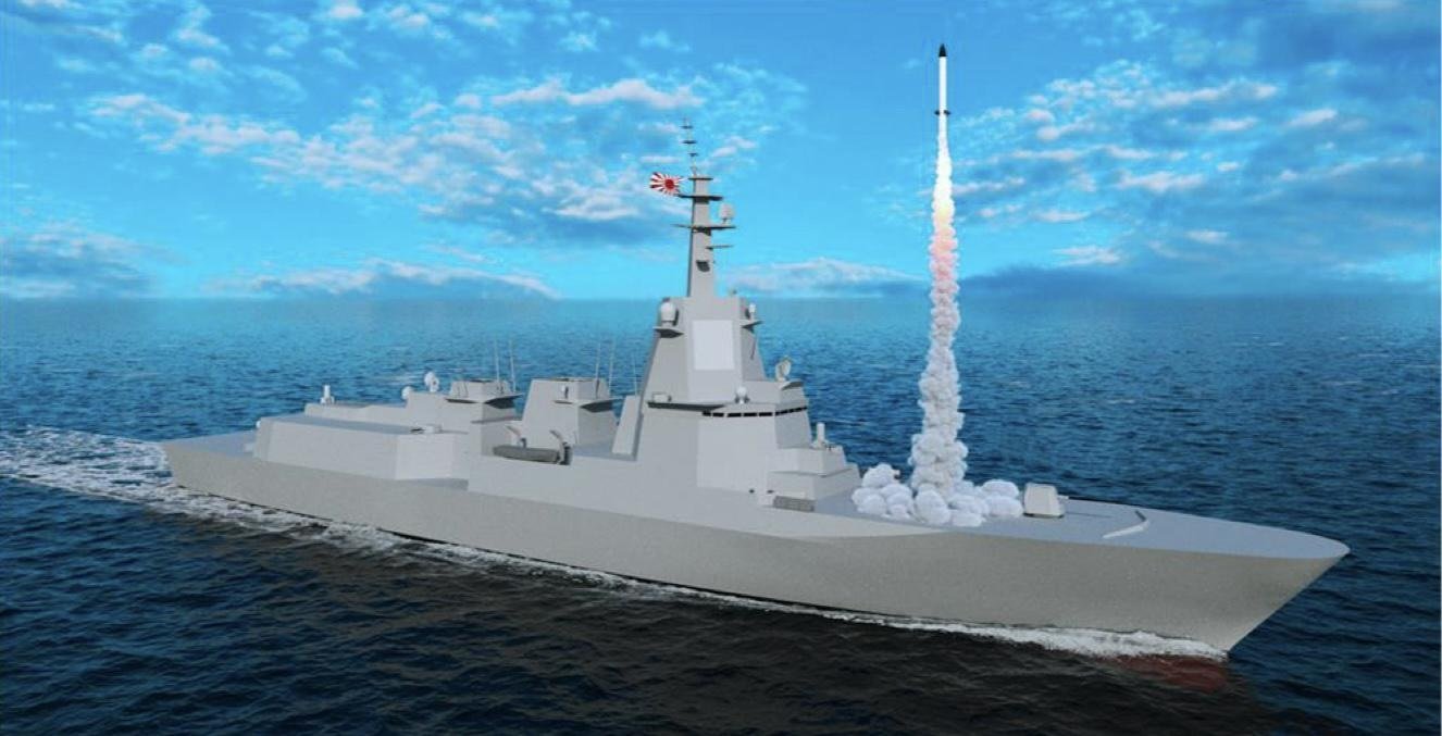 Japan to Commission World's Largest Destroyer with 128 Missile Cells to Counter China's Type 055 Fleet