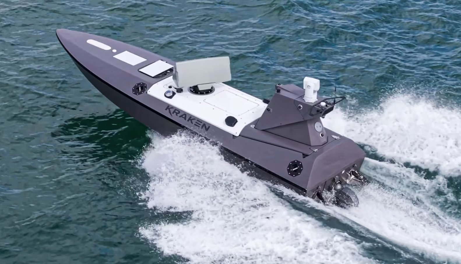 Kraken Technology Group and Saab UK Integrate Giraffe 1X Radar on K3 Scout USV for Drone Detection