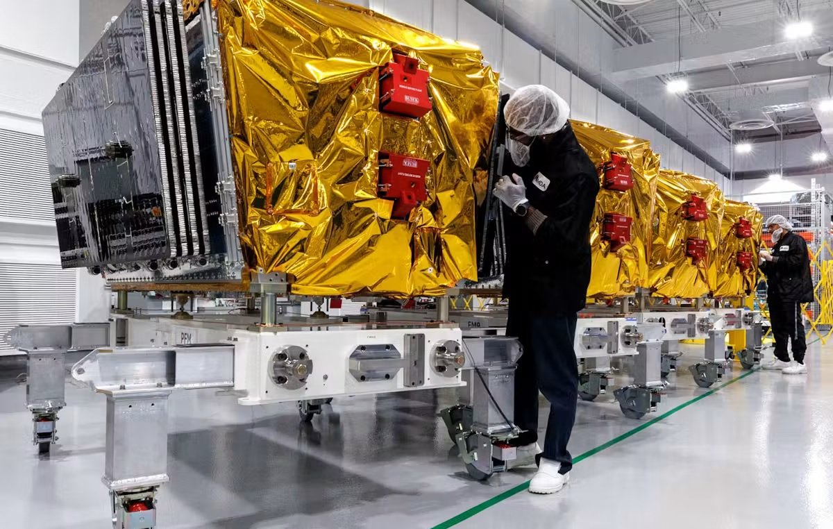 MDA Space Deploys First Eight Replenishment Satellites for Globalstar Constellation