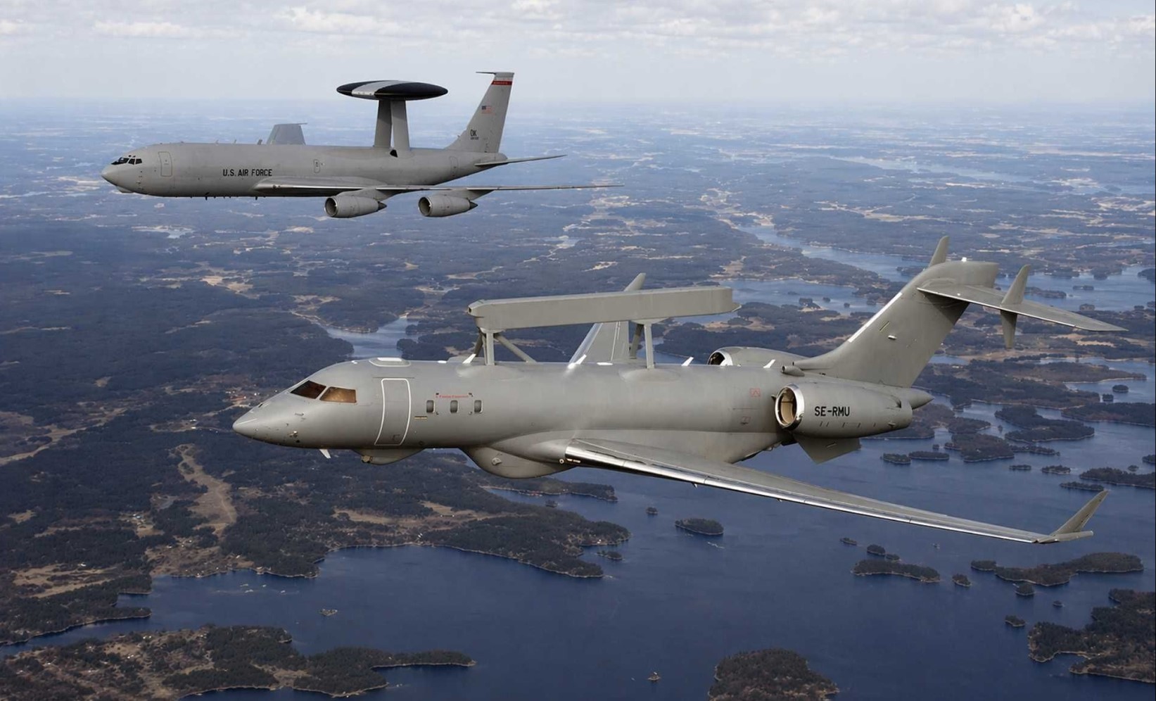 NATO to Replace Aging Boeing E-3 AWACS Aircraft Fleet with Saab GlobalEye Aircraft