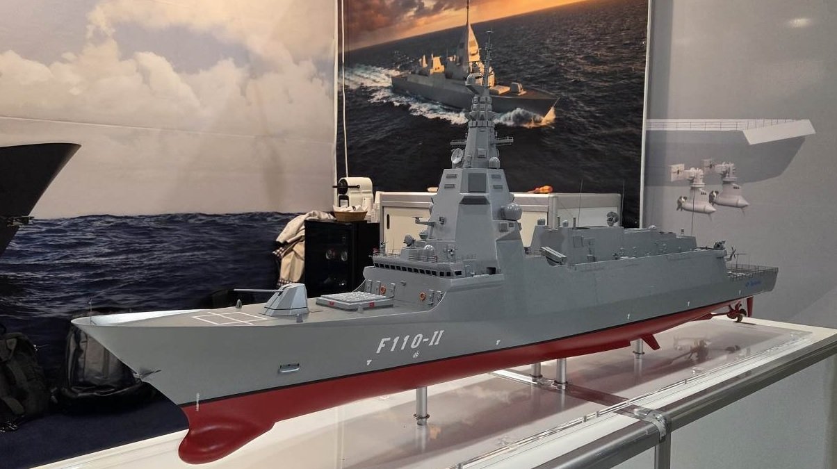 Navantia Unveils Enhanced F-110 Flight II / IAMD Frigate at DALO Industry Days 2026  