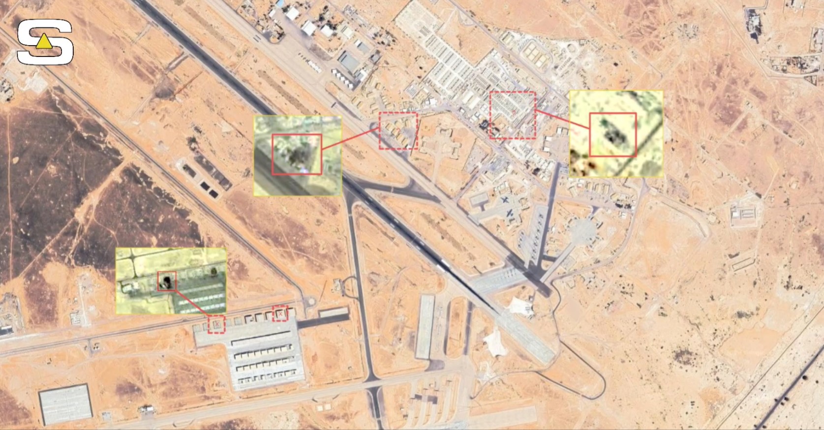 New Satellite Imagery Reveals Extensive Damage at Jordan's Muwaffaq al-Salti Air Base After Iranian Missile Strike