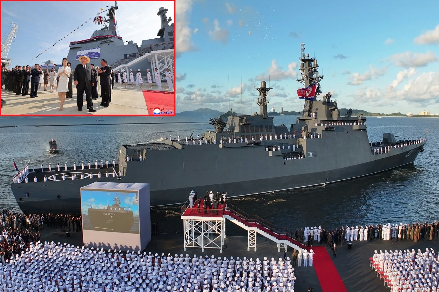 North Korea Commissions Second 5,000-Ton Destroyer Kang Kon
