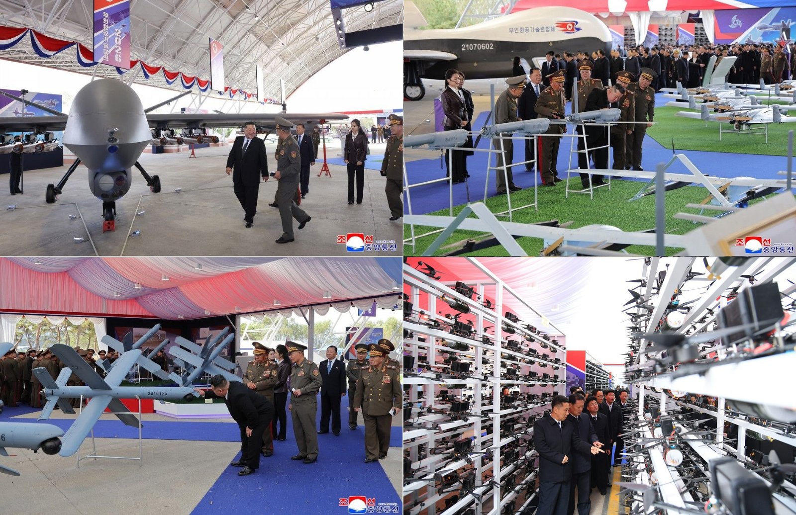North Korea Showcases Over 30 UAVs at First Dedicated Drone Exhibition; Kim Jong Un Calls for &ldquo;Absolute Superiority&rdquo;