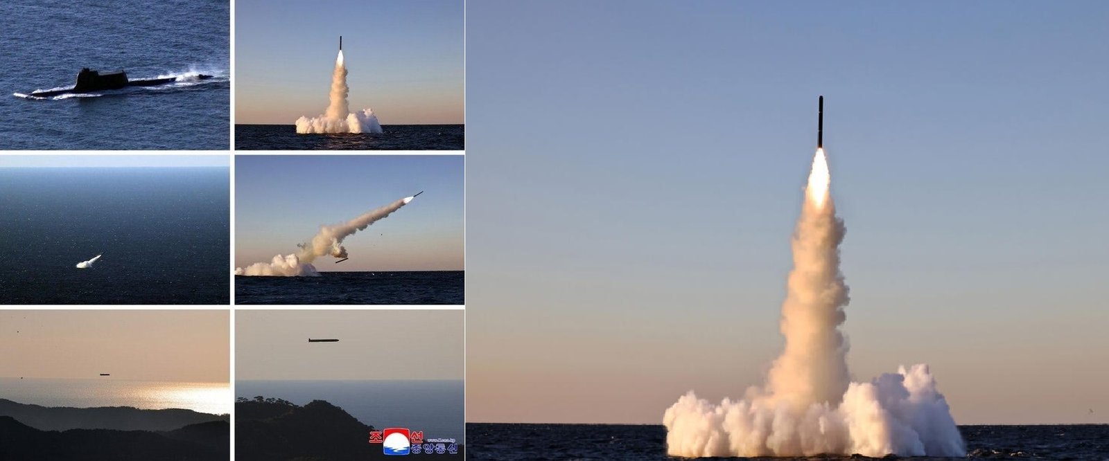 North Korea Tests Two Types of Submarine-Launched Cruise Missiles Off East Coast