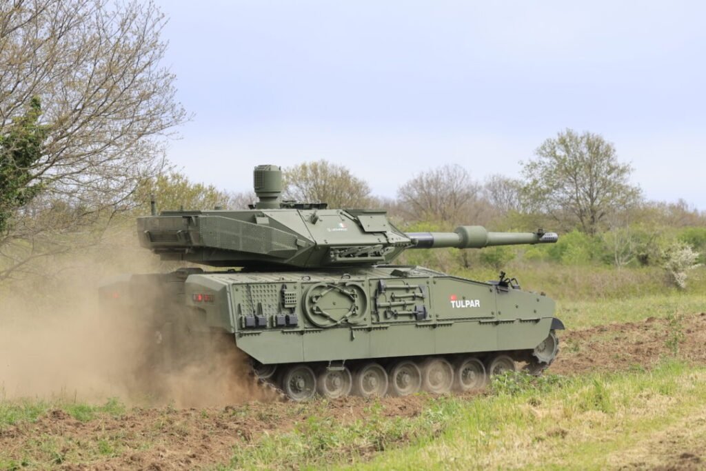 Otokar and Leonardo Complete Live-Fire Tests of TULPAR Tank with HITFACT MkII 120mm Turret