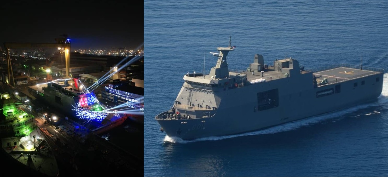 PT PAL Launches Third Tarlac-Class Landing Platform Dock with Upgraded Design for Philippine Navy