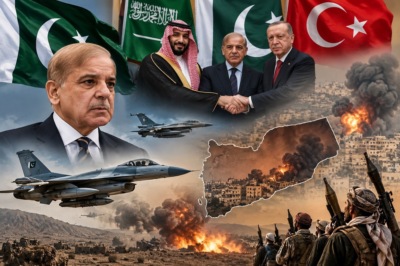 Pakistan Denies Report of PAF Strikes on Houthis as Mecca Defence Pact Is Activated