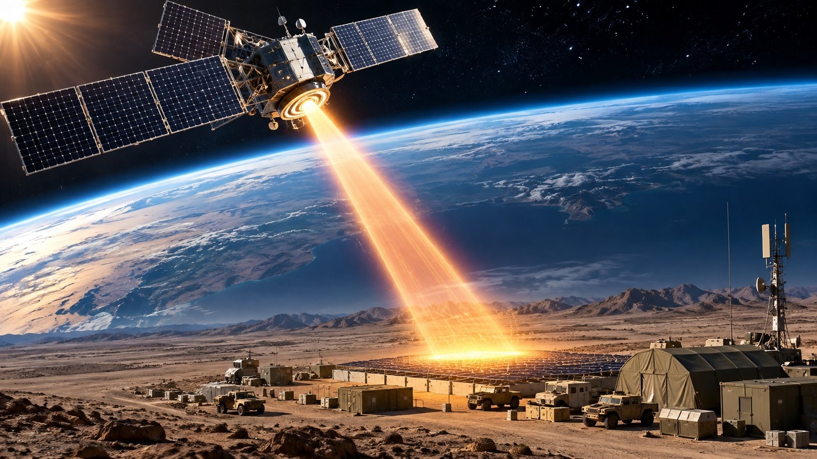 U.S Funds Space-Based Solar Power to Supply Electricity to Remote Military Bases