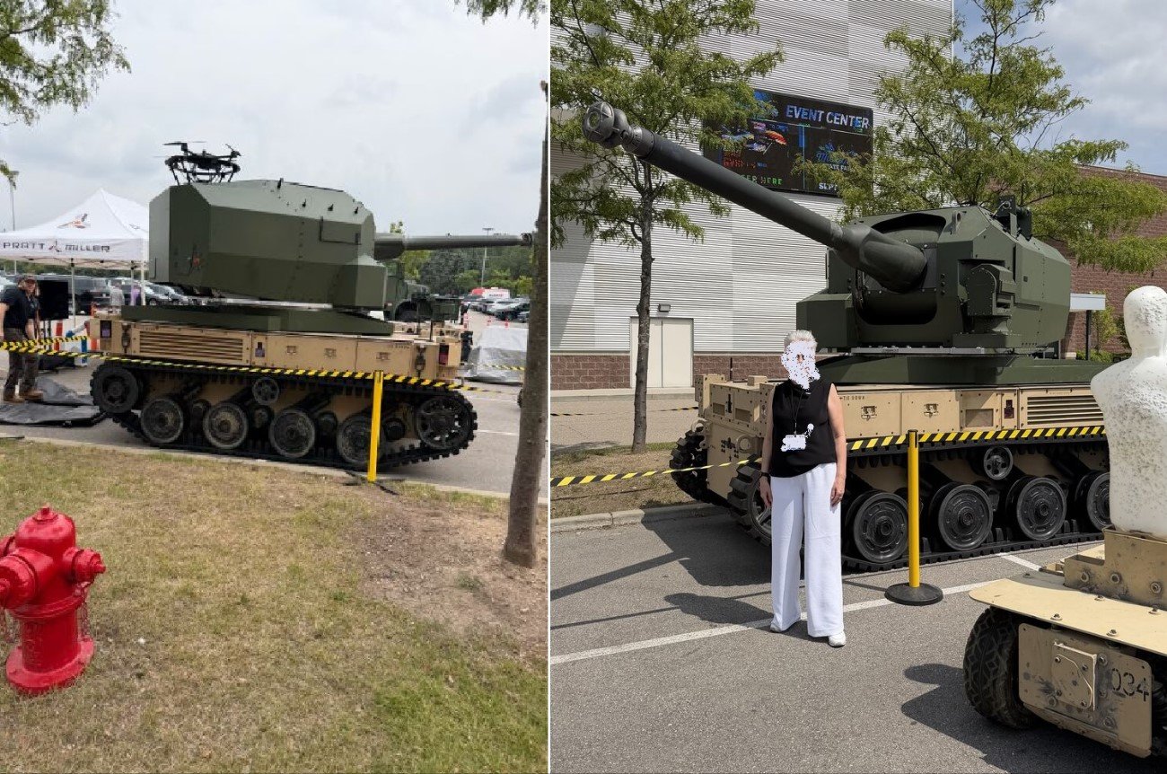 Pratt Miller Displays EMAV Armed With XM913 50mm Cannon at GVSETS 2026