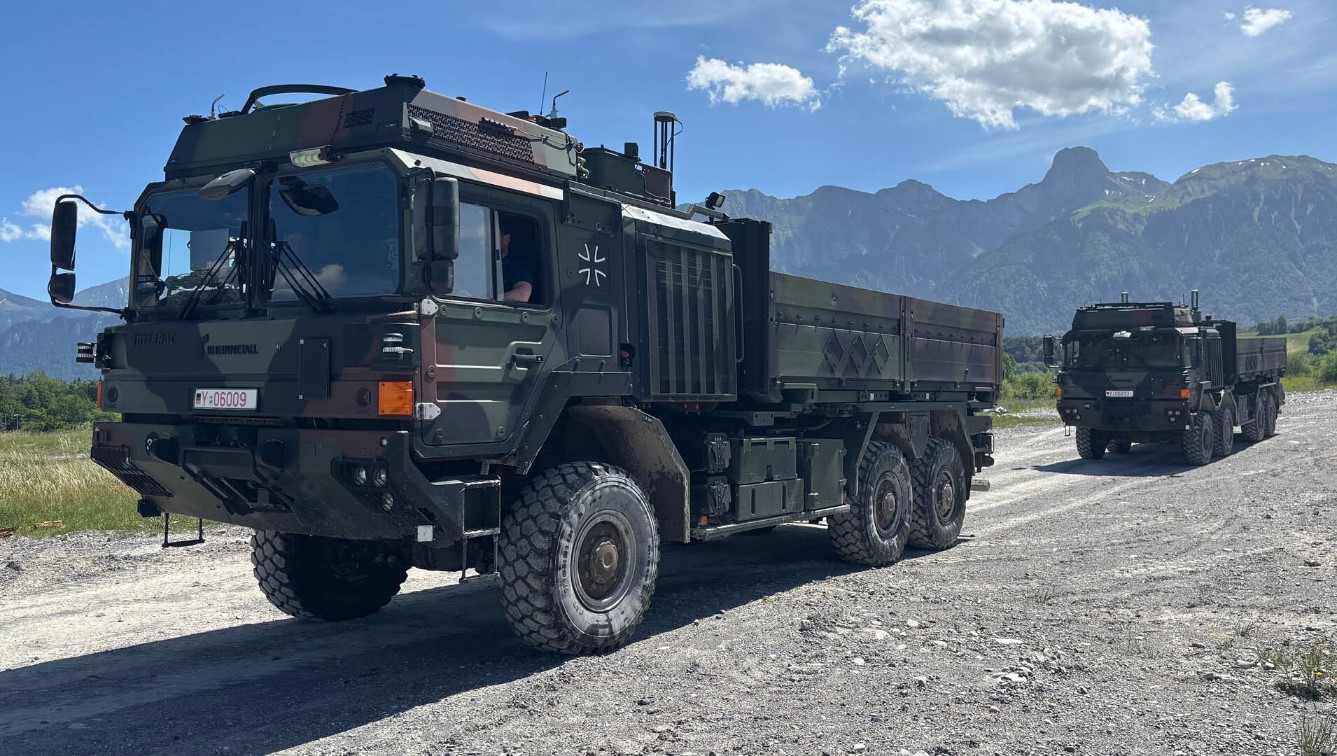 Rheinmetall MAN Military Vehicles Takes Full Control of Germany's InterRoC VII Autonomous Convoy Project