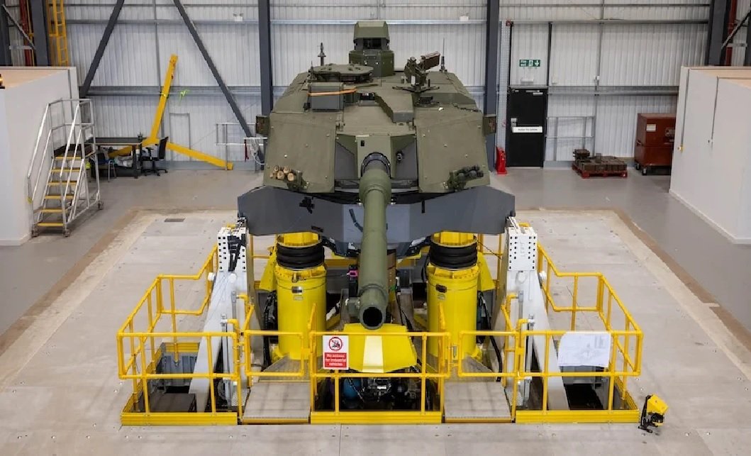 Rheinmetall UK Opens 40-Tonne Vibration Test Facility in Telford for Challenger 3