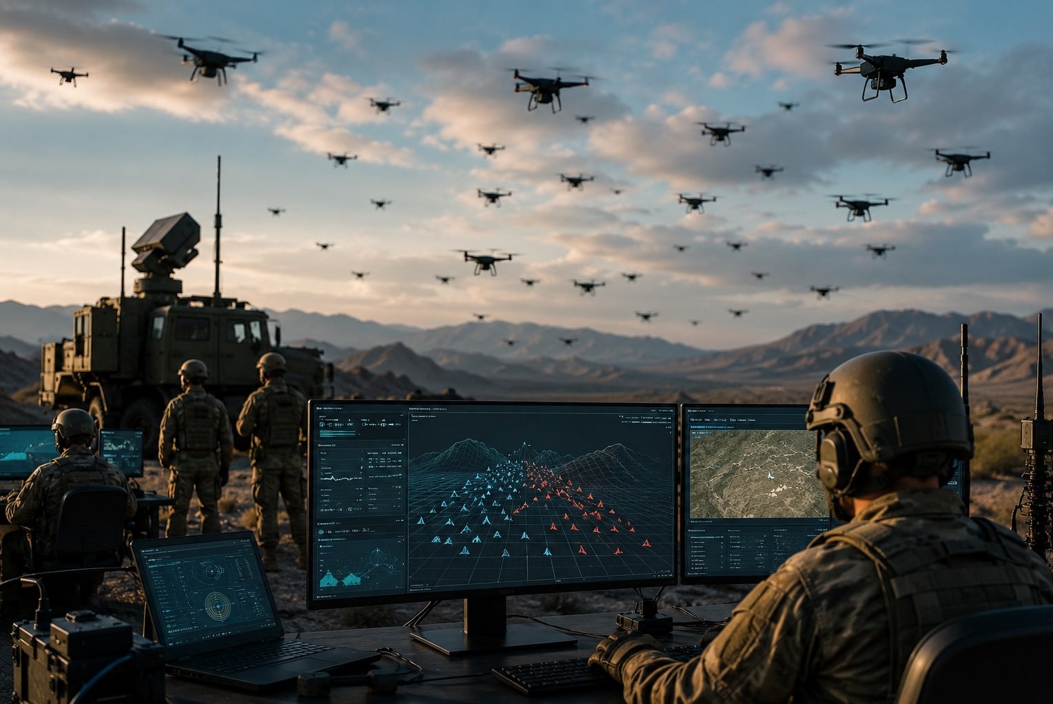 Rocket One Launches Swarm Stage AI for U.S. Military Counter-Drone Training and Testing