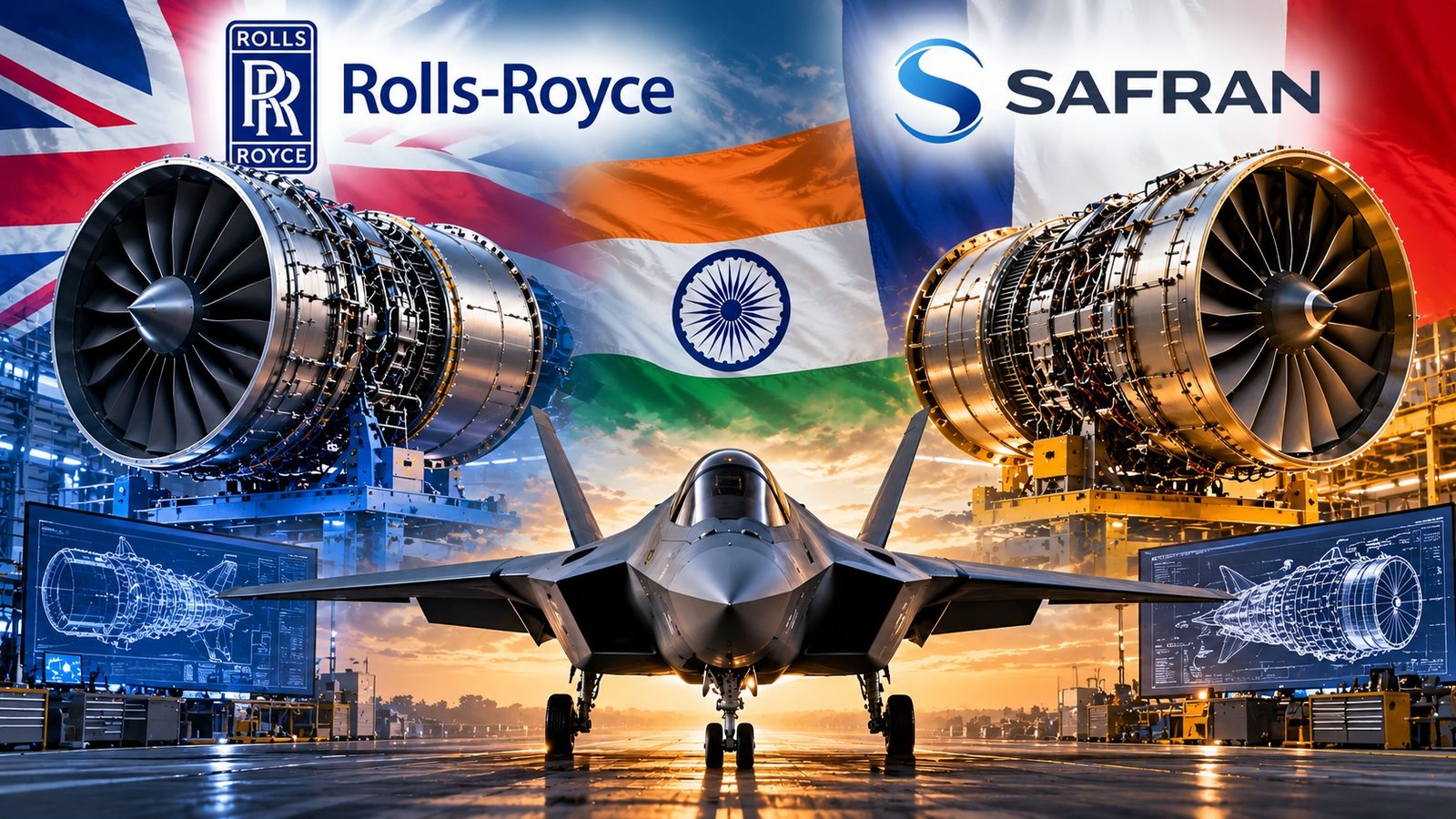Rolls-Royce vs Safran: Who Offers India More for Its AMCA Fighter Engine?