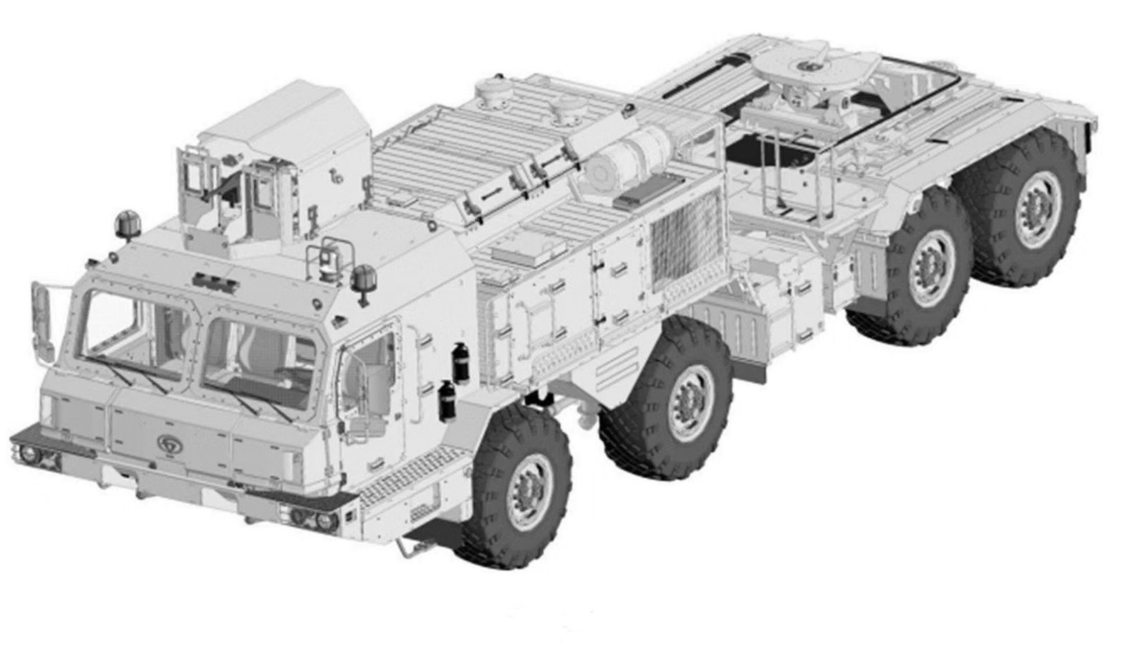 Russia&rsquo;s BAZ Patents New Armored 4x4 Tractor With Machine-Gun Turret