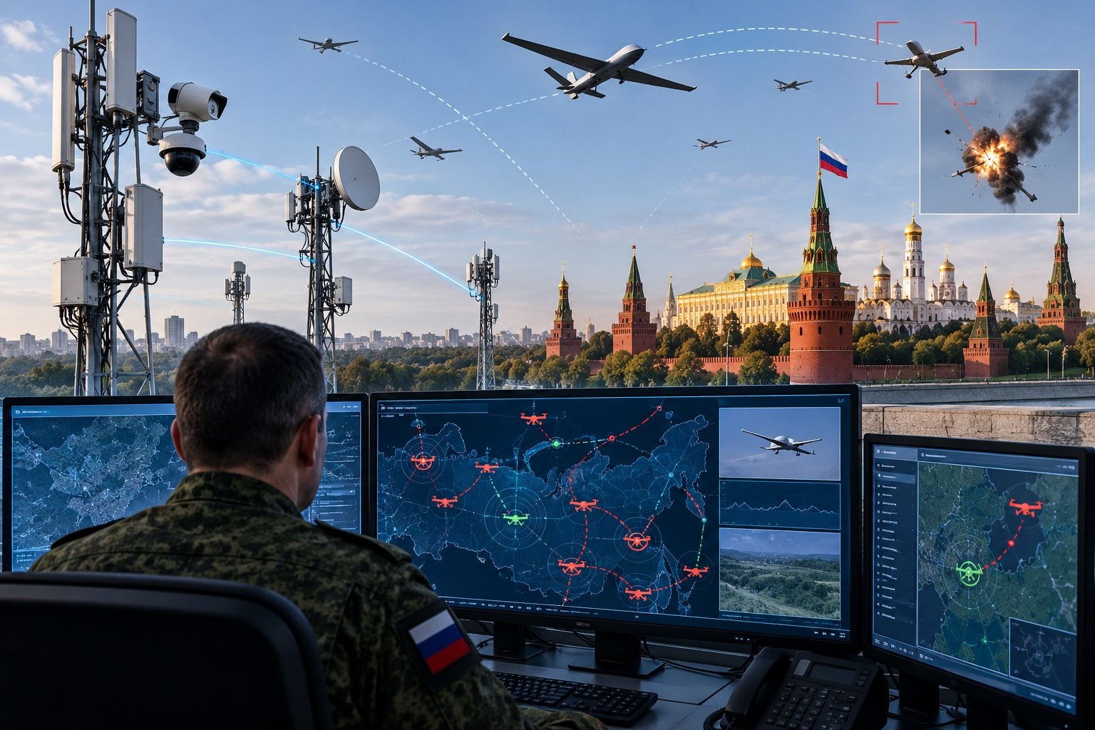 Russia Considers Flightradar-Like System to Track Ukrainian Drones