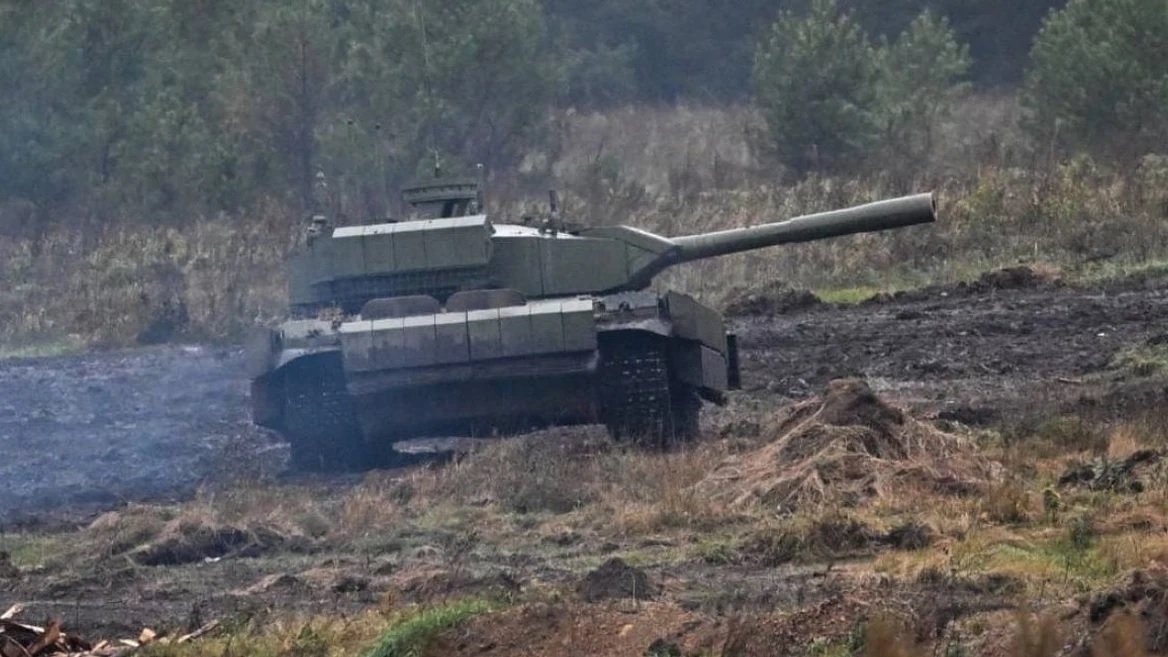 Russia Demonstrates Shturm Heavy Robotic Tank During Center-2026 Exercises